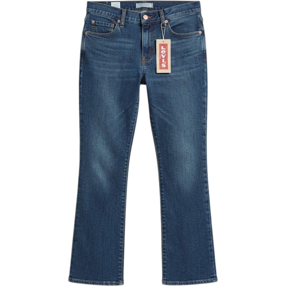Levi's 515 Boot Cut Jeans Mid Rise Medium Wash Denim Womens Size 4 30x30 NEW